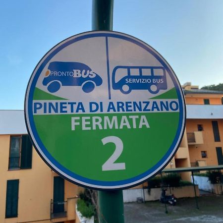 Appartamento Con Terrazza Vista Mare A 50 Mt Arenzano Bagian luar foto